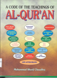 Image of A code ef the teachings of al-Quran