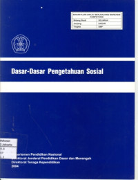 Image of Dasar-Dasar Pengetahuan Sosial (Bahan Ajar SMP)