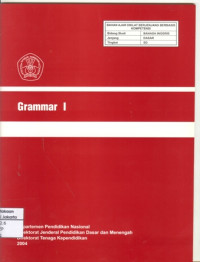 Image of Grammar I (Bahan Ajar SD)
