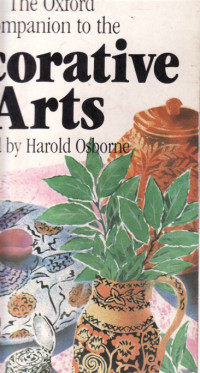 Image of The Oxford Companion to the Decorative Arts