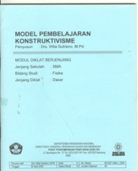 Image of Model Pembelajaran Konstruktivisme jenjang SMA bid.Studi Fisika