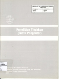 Image of Penelitian Tindakan (Suatu Pengantar) Bahan Ajar SMA