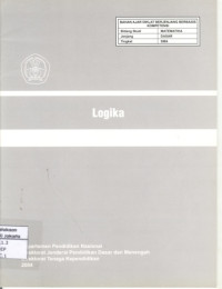 Image of Logika (Bahan Ajar SMA)