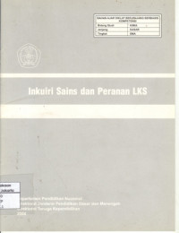 Image of Inkuiri Sains Dan Peranan LKS (Bahan Ajar SMA)