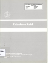 Image of Keteraturan Sosial (Bahan Ajar SMA)