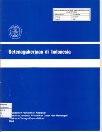 Image of Ketenagakerjaan di Indonesia (Bahan Ajar SMP)