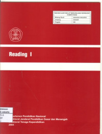 Image of Reading I (Bahan Ajar SD)